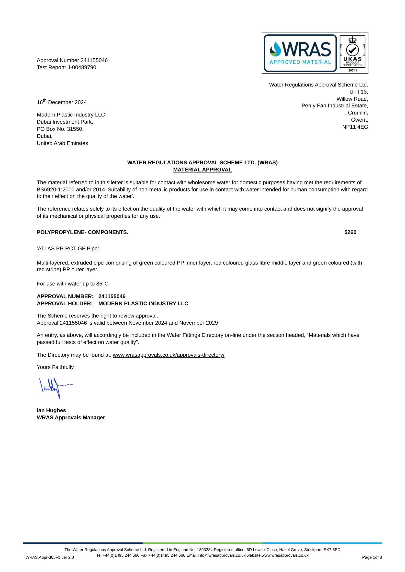 241155046 approval letter